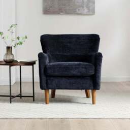 Torin Chenille Armchair - thumbnail 2