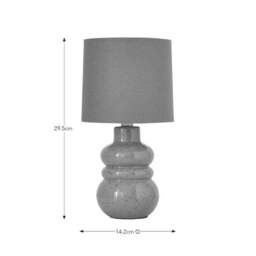 Bea Reactive Glaze Table Lamp - thumbnail 6