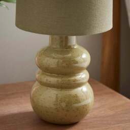 Bea Reactive Glaze Table Lamp - thumbnail 3