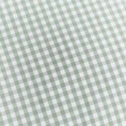 Daisy Gingham Ruffle Trim Duvet Cover and Pillowcase Set - thumbnail 4