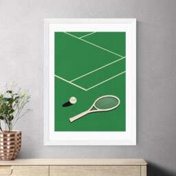 East End Prints Lawn Tennis Club Print by Rosi Feist - thumbnail 1