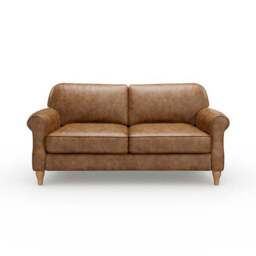 Millie Soft Faux Leather 2 Seater Sofa - thumbnail 6