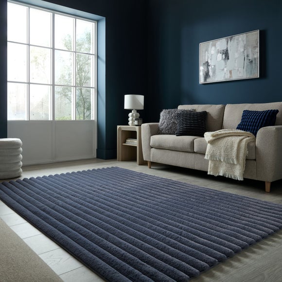 Cord Faux Fur Supersoft Rug - image 1