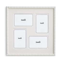 Bobbin Square White Multi Photo Frame - thumbnail 3