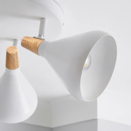 Elements Wolston 3 Light Semi Flush Spotlight - thumbnail 2
