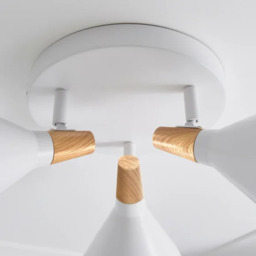 Elements Wolston 3 Light Semi Flush Spotlight - thumbnail 3