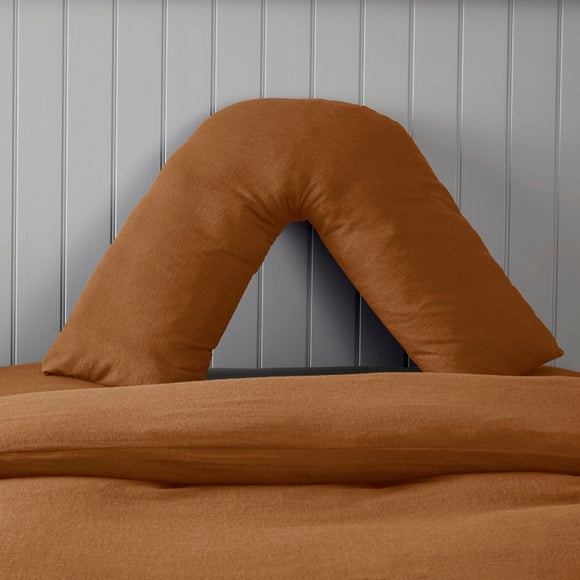 Soft & Cosy Luxury 100% Brushed Cotton V-Shape Pillowcase - image 1