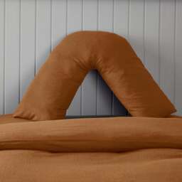 Soft & Cosy Luxury 100% Brushed Cotton V-Shape Pillowcase - thumbnail 1