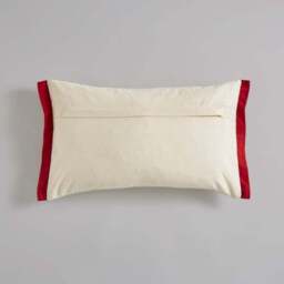 Christmas Trees Embroidered Rectangle Cushion - thumbnail 3