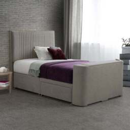 Sweet Dreams Venice Vertical Pleated TV Bed - thumbnail 2