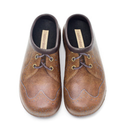 Backdoorshoes Men's Brogue Garden Clogs - thumbnail 4