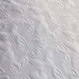 Serene Butterfly Garden White Duvet Cover and Pillowcase Set - thumbnail 5