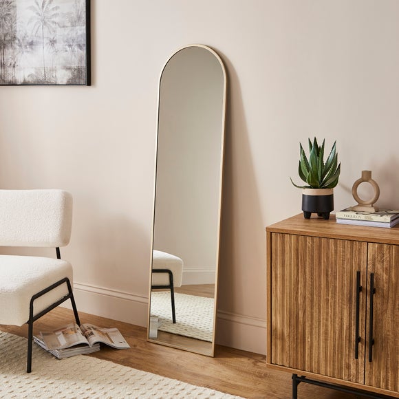 Arched Full Length Leaner Mirror - image 1
