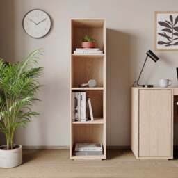 Kaya Modular 1x4 Cube Bookcase - thumbnail 1