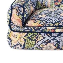 Morris & Co Strawberry Thief Sofa Dog Bed - thumbnail 4