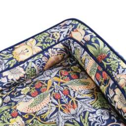 Morris & Co Strawberry Thief Sofa Dog Bed - thumbnail 5