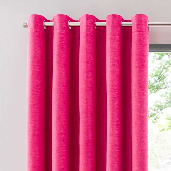 Genoa Chenille Blackout Eyelet Curtains - image 1