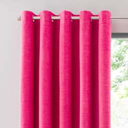 Genoa Chenille Blackout Eyelet Curtains - thumbnail 1