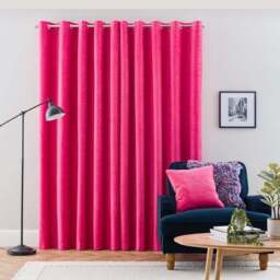 Genoa Chenille Blackout Eyelet Curtains - thumbnail 4