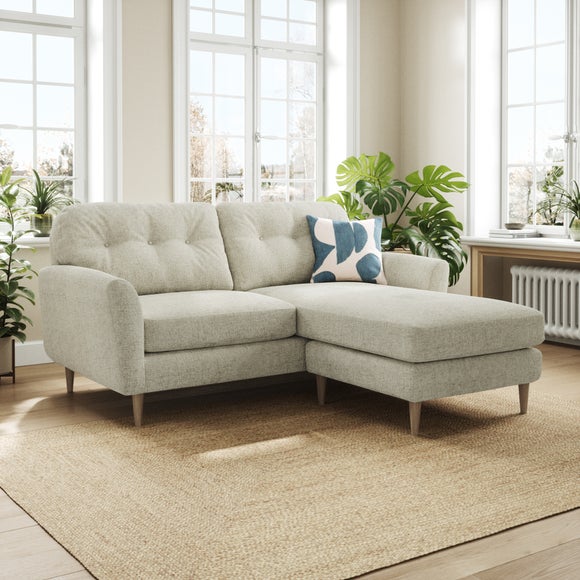 Sven Chunky Chenille Reversible Corner Chaise Sofa - image 1