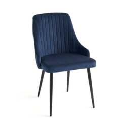Shea Set of 2 Dining Chairs, Velvet - thumbnail 5