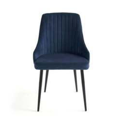 Shea Set of 2 Dining Chairs, Velvet - thumbnail 4