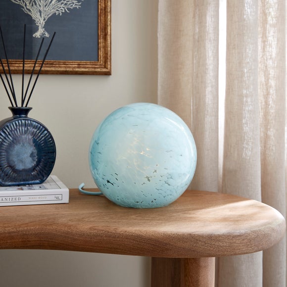 Chance Glass Marble Table Lamp - image 1