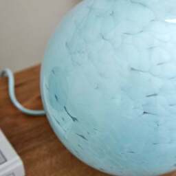 Chance Glass Marble Table Lamp - thumbnail 3
