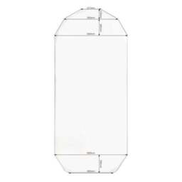 Livia Luxe Bevelled Edge Oval Full Length Wall Mirror - thumbnail 4