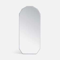 Livia Luxe Bevelled Edge Oval Full Length Wall Mirror - thumbnail 3