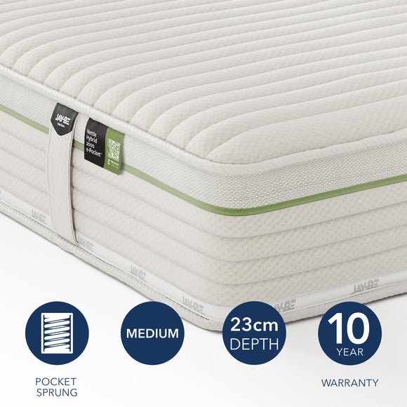 Jay-Be Natural All Season 2000 Pocket Hybrid Mattress - image 1