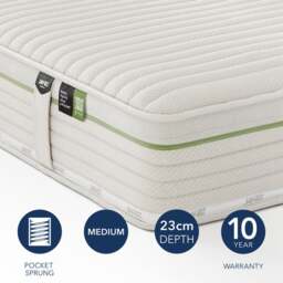 Jay-Be Natural All Season 2000 Pocket Hybrid Mattress - thumbnail 1