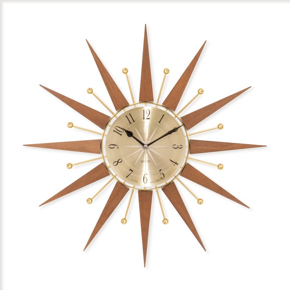 Acctim Wolcott Wooden Wall Clock - image 1
