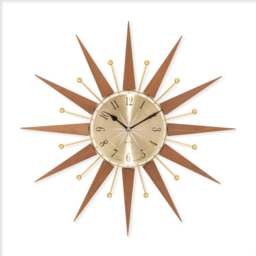 Acctim Wolcott Wooden Wall Clock - thumbnail 1