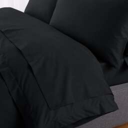 Hotel 230 Thread Count Percale 100% Cotton Flat Sheet - thumbnail 1