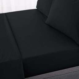 Hotel 230 Thread Count Percale 100% Cotton Flat Sheet - thumbnail 2