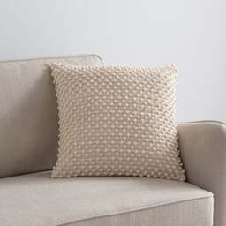 Jersey Bobble Square Cushion - thumbnail 1