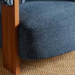 Fallon Cut Velvet Accent Chair - thumbnail 4