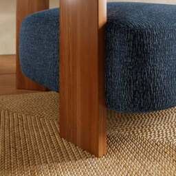 Fallon Cut Velvet Accent Chair - thumbnail 5