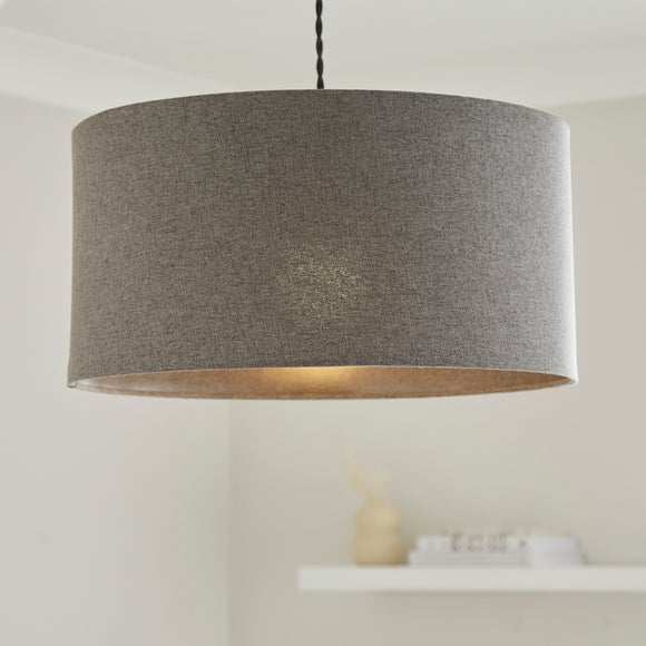 Luna Shallow Drum Lamp Shade - image 1