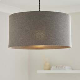 Luna Shallow Drum Lamp Shade