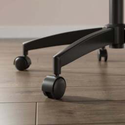 Eliza Olive Velvet Office Chair - thumbnail 5