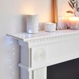 Micro 200 LED Silver Indoor String Lights - thumbnail 1