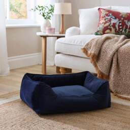 Velvet Box Dog Bed - thumbnail 3