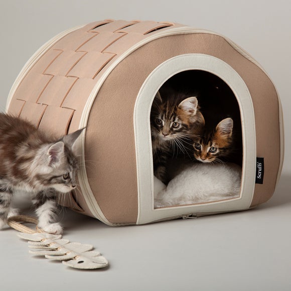 Scruffs Stockholm Felt Cave Cat Bed - image 1