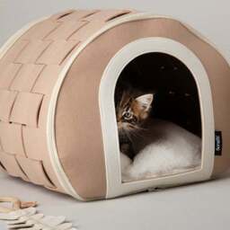 Scruffs Stockholm Felt Cave Cat Bed - thumbnail 2