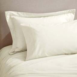 Dorma Crisp & Fresh 400 Thread Count Egyptian Cotton Percale Standard Pillowcase - thumbnail 3