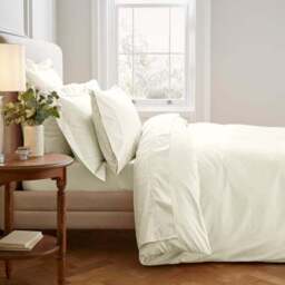 Dorma Crisp & Fresh 400 Thread Count Egyptian Cotton Percale Standard Pillowcase - thumbnail 6