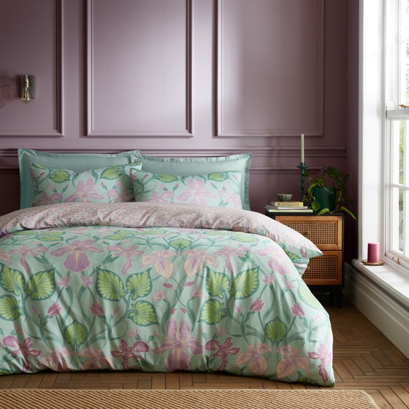 Nouveau Trail 180 Thread Count 100% Cotton Duvet Cover and Pillowcase Set - image 1