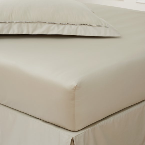 Dorma Luxurious & Silky 500 Thread Count 100% Cotton Sateen Fitted Sheet - image 1